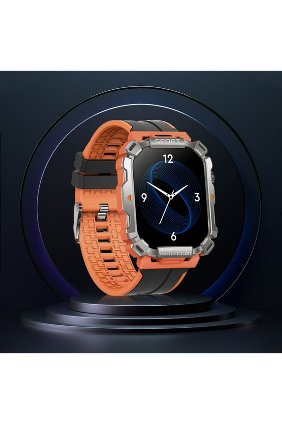 Bluetooth Call Sports Smart Watch with Customized Hd Full Touchcontrol Dial ,Intelligent Voice Assistant,Ip67 Support for Android and Ios System Digital Watch Men