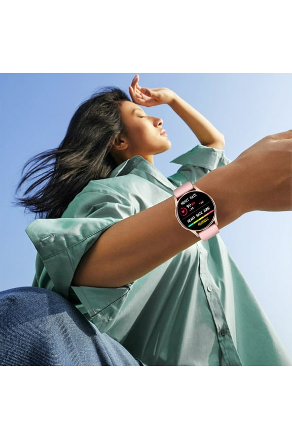 Bluetooth Call Sports Smart Watch with HD Touchscreen, IP67 Waterproof, Voice Assistant - 7-10 Day Battery Life, Compatible with Android & iOS