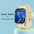 thumbnail image 1 of Bluetooth Calls Smart Watch Men Women Heart Rate Sleep Monitor Steps IP67 Waterproof Sport Fitness Tracker 1.7''Touch Screen Fasion Black Stainless Steel Smart Watches for Android iOS, 1 of 5