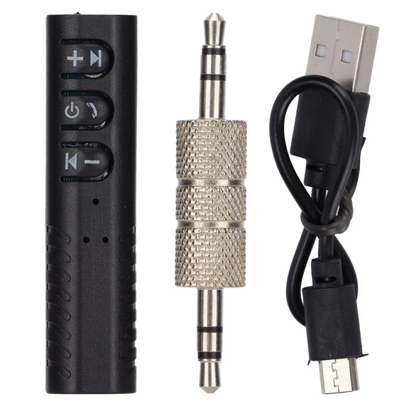 Bluetooth Car Adapter Mini Wireless 3.5mm Bluetooth Receiver for Car Headphones Home Stereo Music System