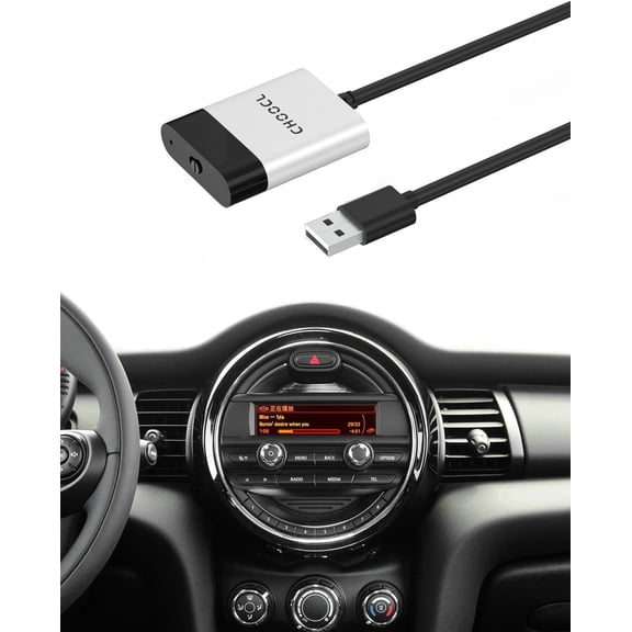 Bluetooth Car Adapter for BMW Mini One – USB Interface, Wireless Music & iPod Streaming Compatible with iOS/Android
