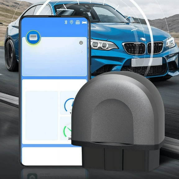 Bluetooth Car Diagnostic Tool OBD Fault Detector for Automotive Engine ABS and Transmission, Wireless Real-Time Monitoring with Smart Fault Guidance for Roadside and Garage Use