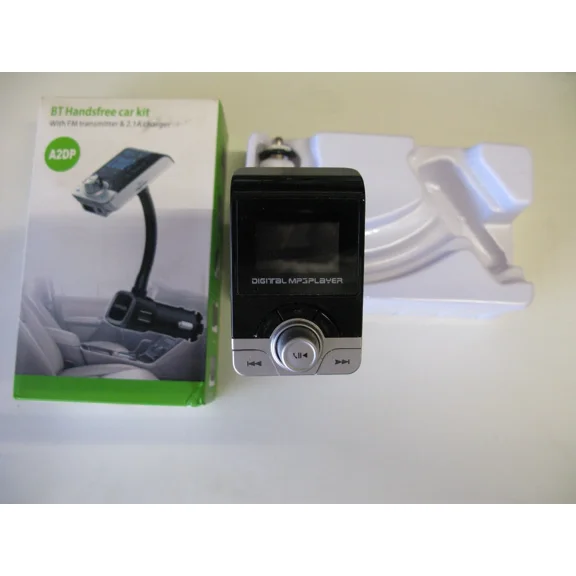 Bluetooth Car Fm Transmitter Mp3 Player Hands Free Radio Adapter Kit Usb Charger