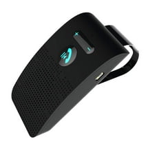 Bluetooth Car Kit Wireless Bluetooth4.2 Speakerphone Hands-Free Car Kit Sun Visor Clip Speaker