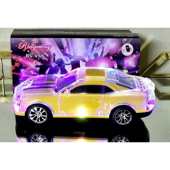 Bluetooth Car Rechargeable Loud and Clear Sound Speaker