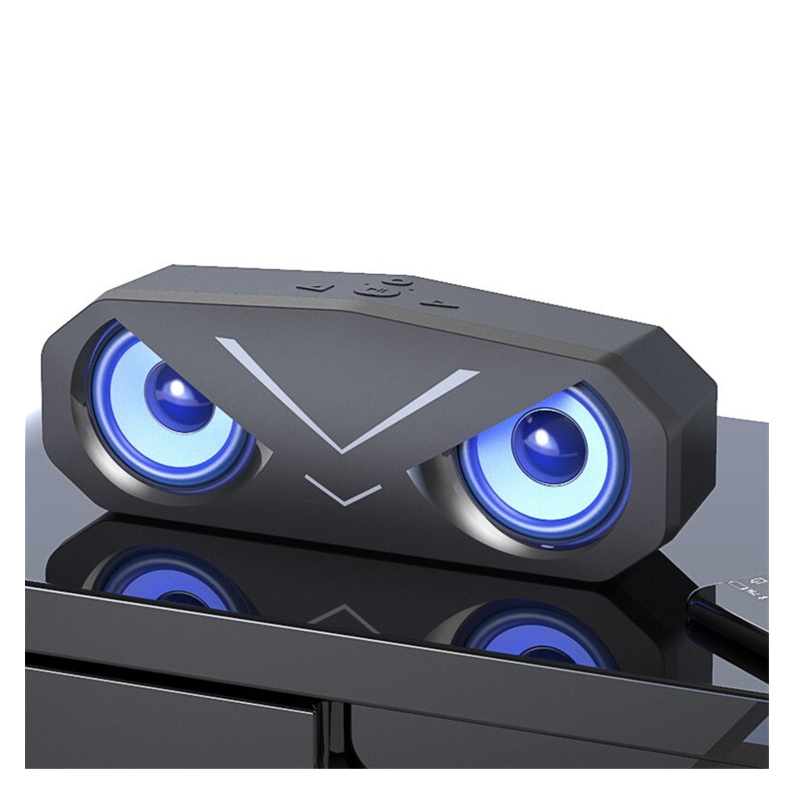 Bluetooth Computer Speaker Stereo Bass Sound Bar LED Dis-play Subwoofer Loudspeaker For PC Laptop Portable Column Support TF Card