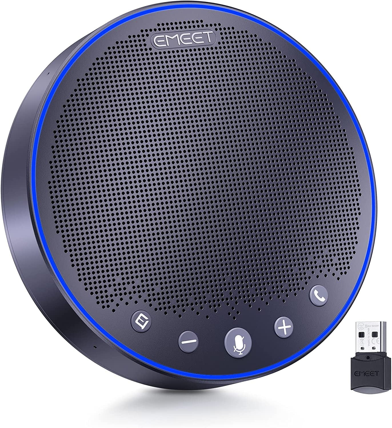 Speaker Bluetooth Conference EMEET Portable Speakerphone for Conference M2 Speakers Business Conference Bluetooth