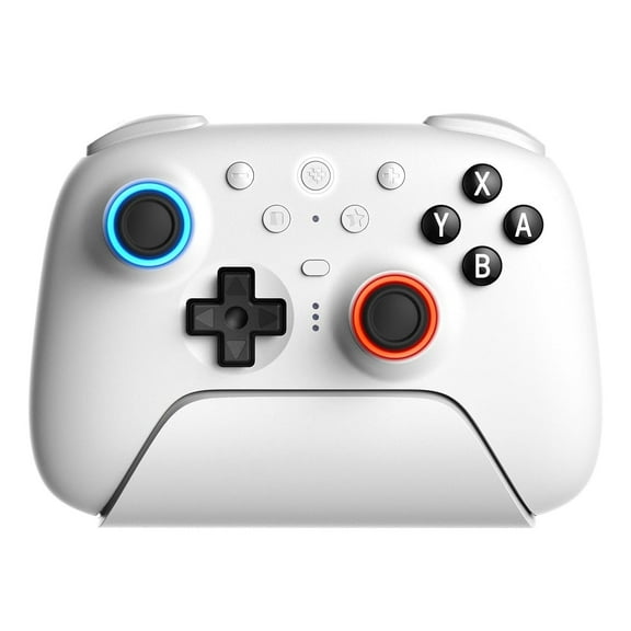 Bluetooth Controller for Switch/Switch 2 & Windows PC, Switch Pro Controller with TMR Joysticks, Switchable Hall Effect/Tactile Triggers, Vibration and Motion Control