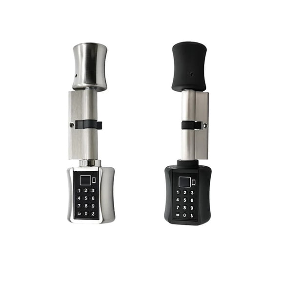 Bluetooth Cylinder app password fingeprint Biometric Electronic Smart Door Lock Digital Keypad Code Keyless Lock
