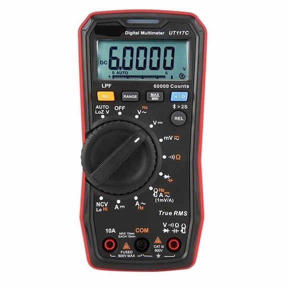 Bluetooth Digital Multimeter Professional MultimetroTrue RMS AC/DC Current Voltage Tester Auto-Range ,High&Low Sensitivity