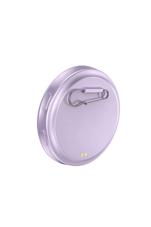 Bluetooth Digital Pin with 1.7-Inch HD Display, Customizable Photo Video Badge for Jackets & Backpacks, Gift for Anime Football Fans