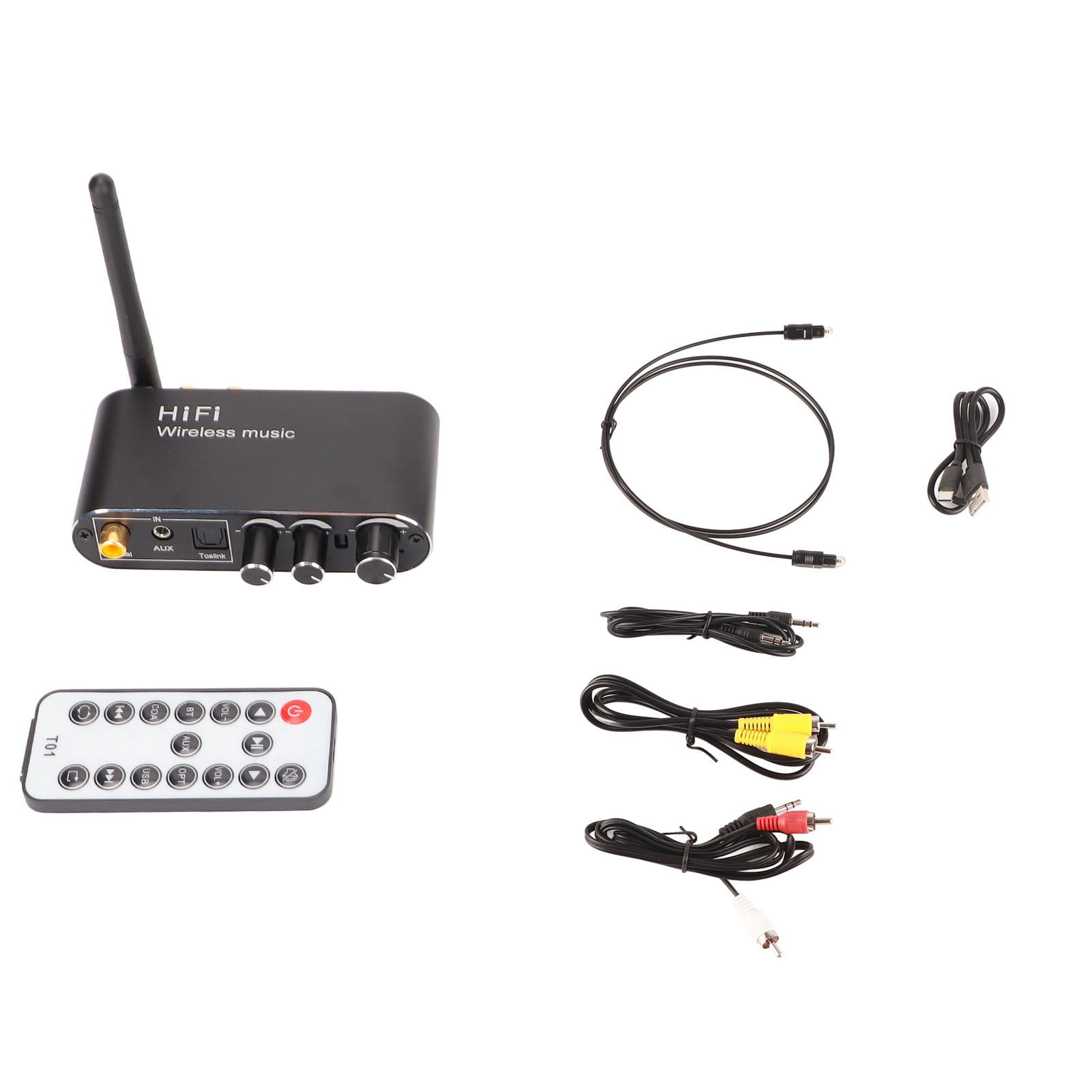 Bluetooth Digital to Analog Converter 2 Devices Connect Bluetooth DAC