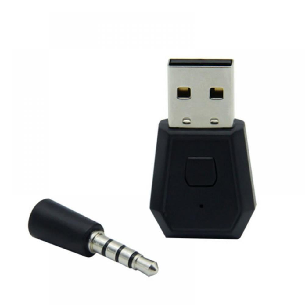 Mugast Mini adaptador Bluetooth USB, receptor dongle y transmisor para PS4,  rango de transmisión de 32.8 ft, rendimiento estable, soporte A2DP, HFP