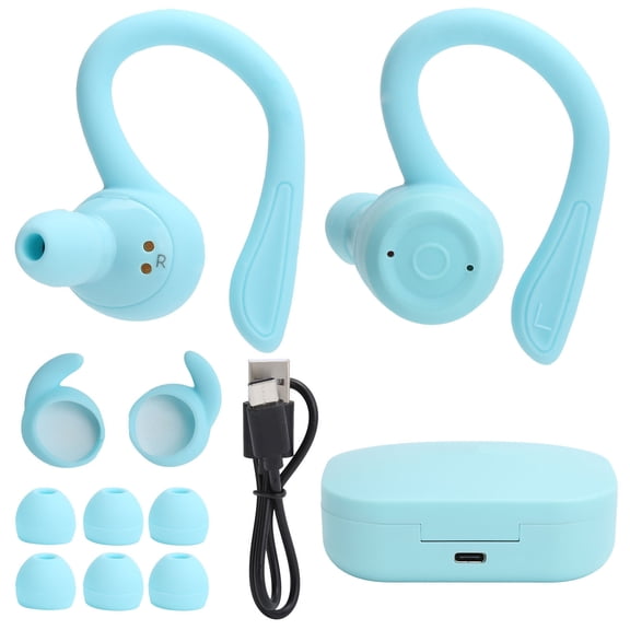 Bluetooth Ear Hooks Earphone Wireless Sports In?Ear Headset Earbuds with Charging Box