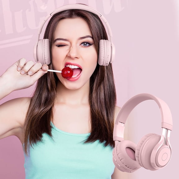 Bluetooth Earbuds Headset – Children's Headset Folding LED Luminous Headset Wireless Bluetooth Headset Mobile Phone Computer Bluetooth 5.0