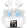 thumbnail image 1 of Bluetooth Earbuds In-Ear Earbud with Charging Case, White, 1 of 7