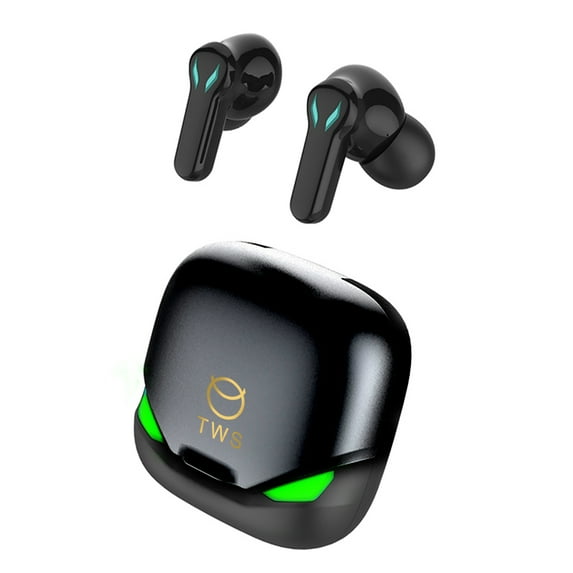 Bluetooth Earbuds,True Wireless Headphones with Portable Charging Box Hi-Fi Noise Cancellation Bluetooth Headphones 35H Playtime with Mic for Workout Driving,Black