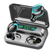 Bluetooth Earbuds,Wireless Bluetooth Earphones, Wireless Earbuds with 2200MAH Charging Case and Emergency Power Bank for Adult