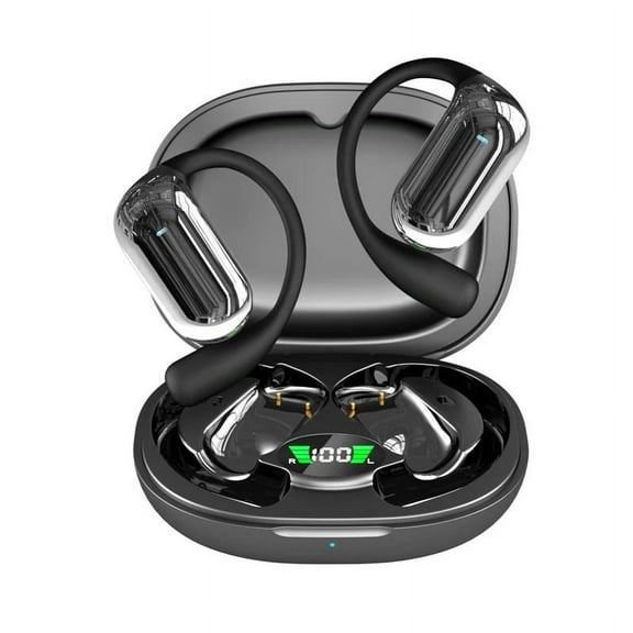 Bluetooth Earbuds Wireless Ear-hook OWS Earphones for Google Pixel 6A, 7A, 8A Over the Ear Headphones True Stereo Charging Case Hands-free Mic Headset for Google Pixel 6A, 7A, 8A