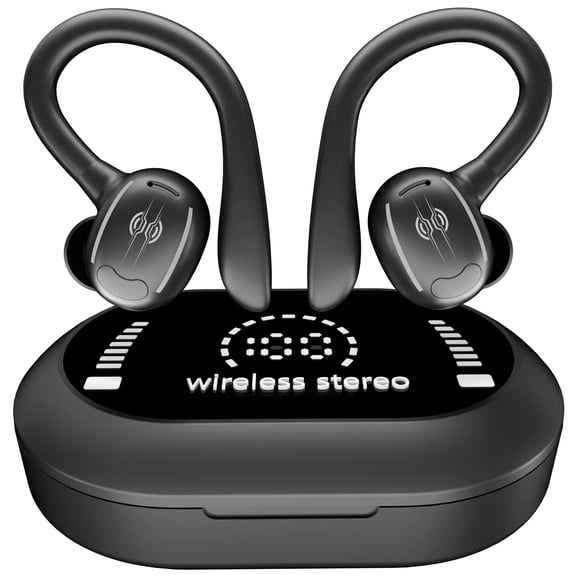 Bluetooth Earbuds Wireless Ear-hook TWS Earphones Compatible With Amazon Fire HD 8 Kids Edition (10th Gen 2020), Amazon Fire 7 Kids Edition (9th Gen 2019)Over the Ear Headphones True Stereo Charging