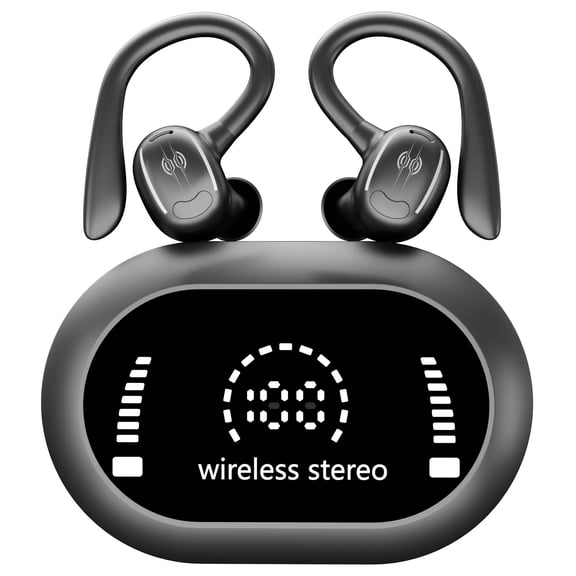 Bluetooth Earbuds Wireless Ear-hook TWS Earphones for Cricket Icon 6/5/4/3 - Over the Ear Headphones True Stereo Charging Case Hands-free Mic Headset