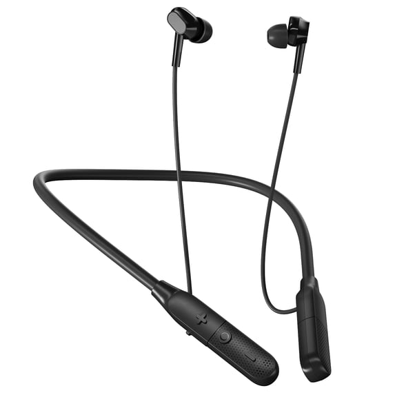 Cshidworld Bluetooth Headphones Wireless,Earphones Bluetooth 6.0 Running Waterproof HD Headphones, 25 Hours Playtime Stereo Noise Isolating Earphones,for Outdoor Indoor Sports, Black