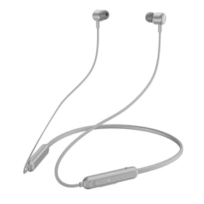 Cshidworld Bluetooth Earbuds with 60 Hrs Playtime, Running Neckband Headphones with IPX7 Waterproof, Wireless in Ear Earphone with Noise Cancellation, Stereo Deep Bass Headset for Workout Sports,Grey