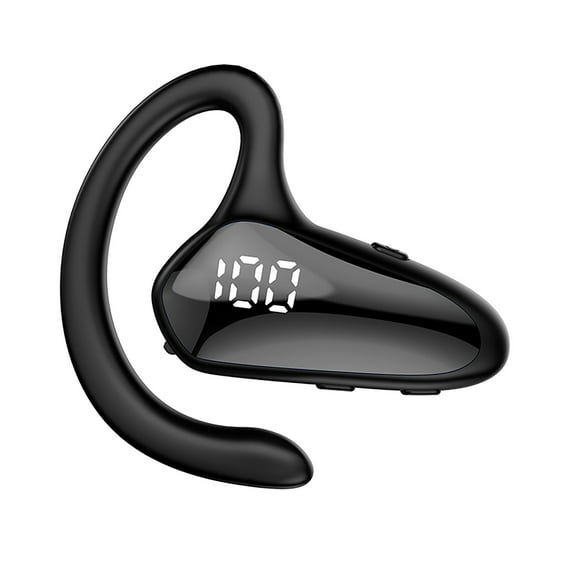 Bluetooth Earhook Headsets Wireless 5.2 Ultralight for Business Office and Driving Clear Calls