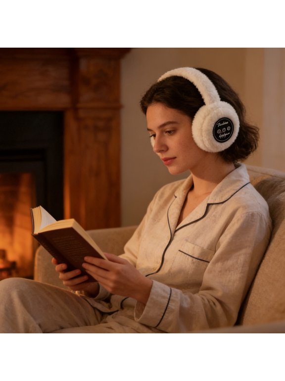 Bluetooth Earmuffs Bluetooth Earmuffs Wireless Headphones Warm Ear Protection Winter Headset Outdoor Indoor Sports Music Calling Foldable Design Wireless Headphones