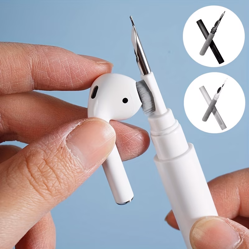 Bluetooth Earphone Cleaning Pen Earbuds Cleaner Keyboard Brush Kit Portable Tool for Headphones Speakers and Devices