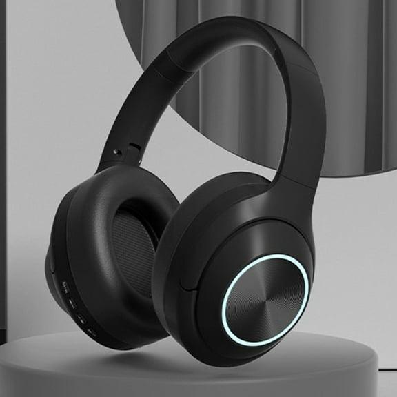 Bluetooth Earphone, Head Mounted Wired And Wireless Double Mode Foldable Soft Headband Low Latency High Battery 5.3 Sports Gaming Bluetooth Headphones Earphones