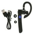 Bluetooth Earpiece Hands Free Single Ear Noise Reduction Digital