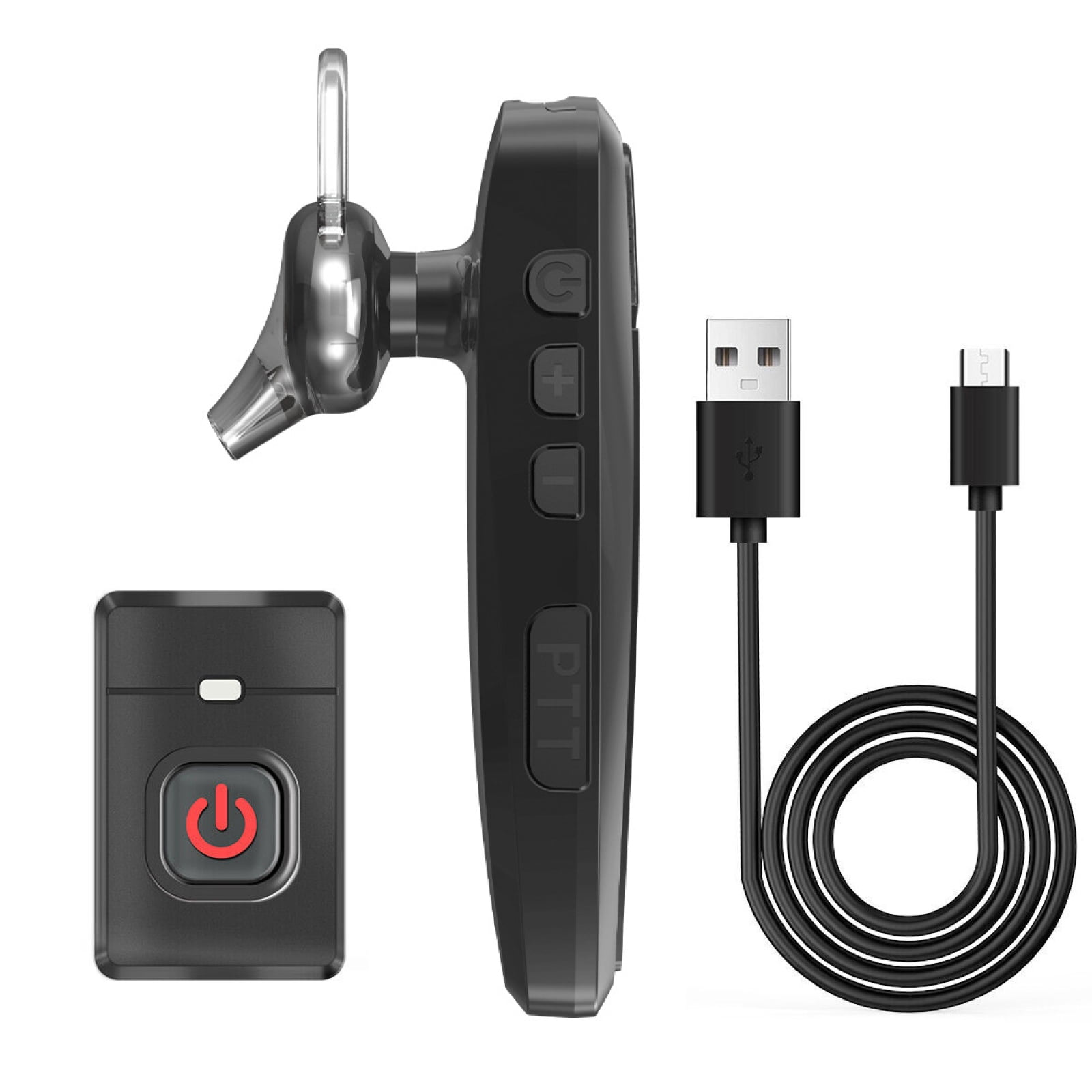Bluetooth Earpiece for Two Way Radios Built-in Battery, Type-C USB Charger Compatible with UV-5R, Retevis H-777