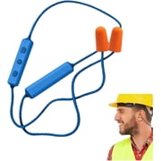 Bluetooth Earplug Headphones for Work - Noise Reduction Safety Earbuds with Mic, Discreet Hearing Protection for Construction