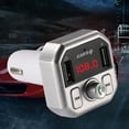 thumbnail image 1 of Bluetooth FM Transmitter for Car | QC3.1 Fast Charger | Dual USB Ports | Hands-Free Calling | MP3 Player | LED Display | Voltage Detection | Supports 64GB USB, 1 of 2