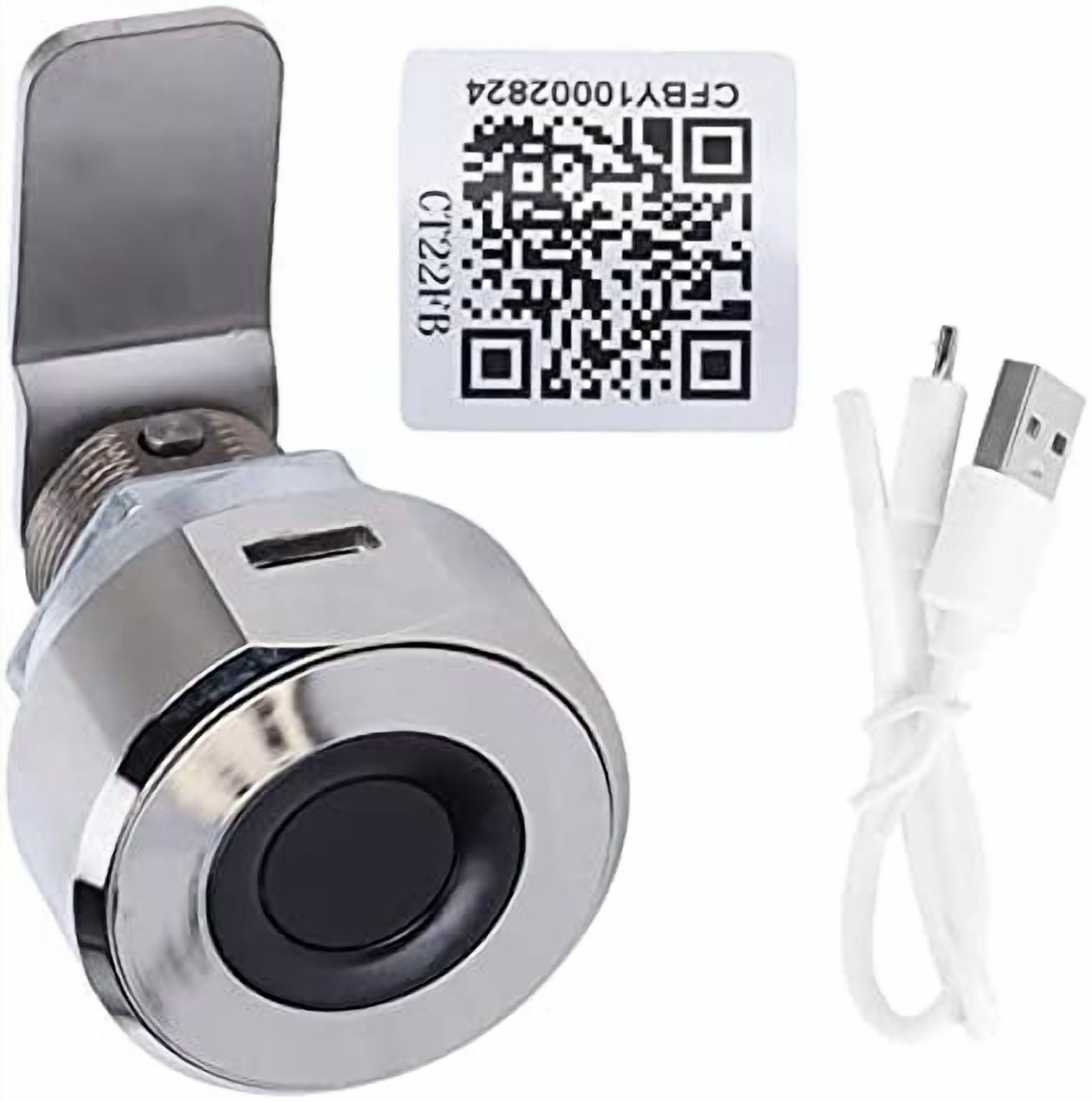 Bluetooth Fingerprint Drawer Lock APP Control Fingerprint Lock Zinc ...