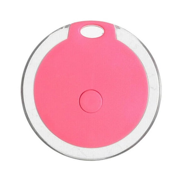 Smart Pet GPS Tracker and Bluetooth Anti-Lost Device, Wireless Loss Prevention Tool with Remote Selfie and Recording Functions for Dogs, Pink