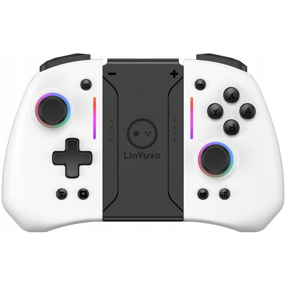 Bluetooth Game Controller Switch Colorful RGB Light with Back Button KS42