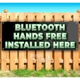 thumbnail image 1 of Bluetooth Hands Free Installed Here 13 oz Vinyl Banner With Metal Grommets, 1 of 4