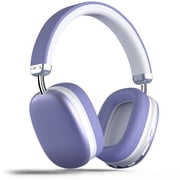 Bluetooth Headphones Over Ear, 65Hrs Playtime Wireless Headphones,Bass Boosted by 90%,Lightweight Headset with Deep Bass, Clear Call with 4 Noise Cancelling Mics,Low Latency for Travel Work Cellphone