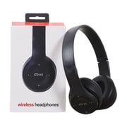 Bluetooth Headphones under $5! Xqxayjr Bluetooth Headphones with Noise Reduction, Foldable Wireless Headset with MP3 Support, Over-Ear Headphones for Music and Gaming