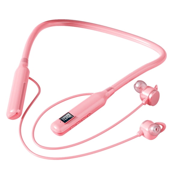 Bluetooth Headphones,BT-7 Wireless Bluetooth Earbuds w/Mic in-Ear Magnetic Neckband Earphone, Sweatproof Deep Bass Headset for Home, Traveling, Outdoor, Business Trips
