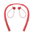 thumbnail image 1 of Bluetooth Headphones Black Friday Retractable Earbuds Neckband Wireless Headset Sport Sweatproof Earphones with Mic (Bluetooth 4.1,Noise Cancelling)(Red), 1 of 9