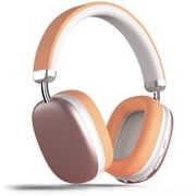 Bluetooth Headphones Over Ear, 65Hrs Playtime Wireless Headphones,Bass Boosted by 90%,Lightweight Headset with Deep Bass, Clear Call with 4 Noise Cancelling Mic