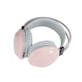 thumbnail image 1 of Bluetooth Headphones Over Ear, 68 Hours Playtime Wireless Headphones with Mic, Foldable Adjustable Lightweight HiFi Stereo Headset for Cellphone/PC/Work/Travel,Pink, 1 of 4