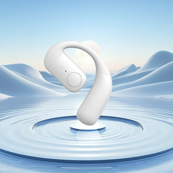 Bluetooth Headphones Ear OWS | Wireless Earbuds Bluetooth 5.4 | Open-Ear Design | Intelligent Noise Reduction | HIFI Stereo Sound | 30H Battery | IPX3 Sweatproof | 200mAh | Sports Gym Workout