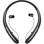 Bluetooth Headphones Neckband, Retractable Earphones Wireless Headset Sports - Wireless Earbuds with Mic, Noise-Cancelling, 20+ Hours Playtime, USB-C Charging, Sweatproof, for Travel Black