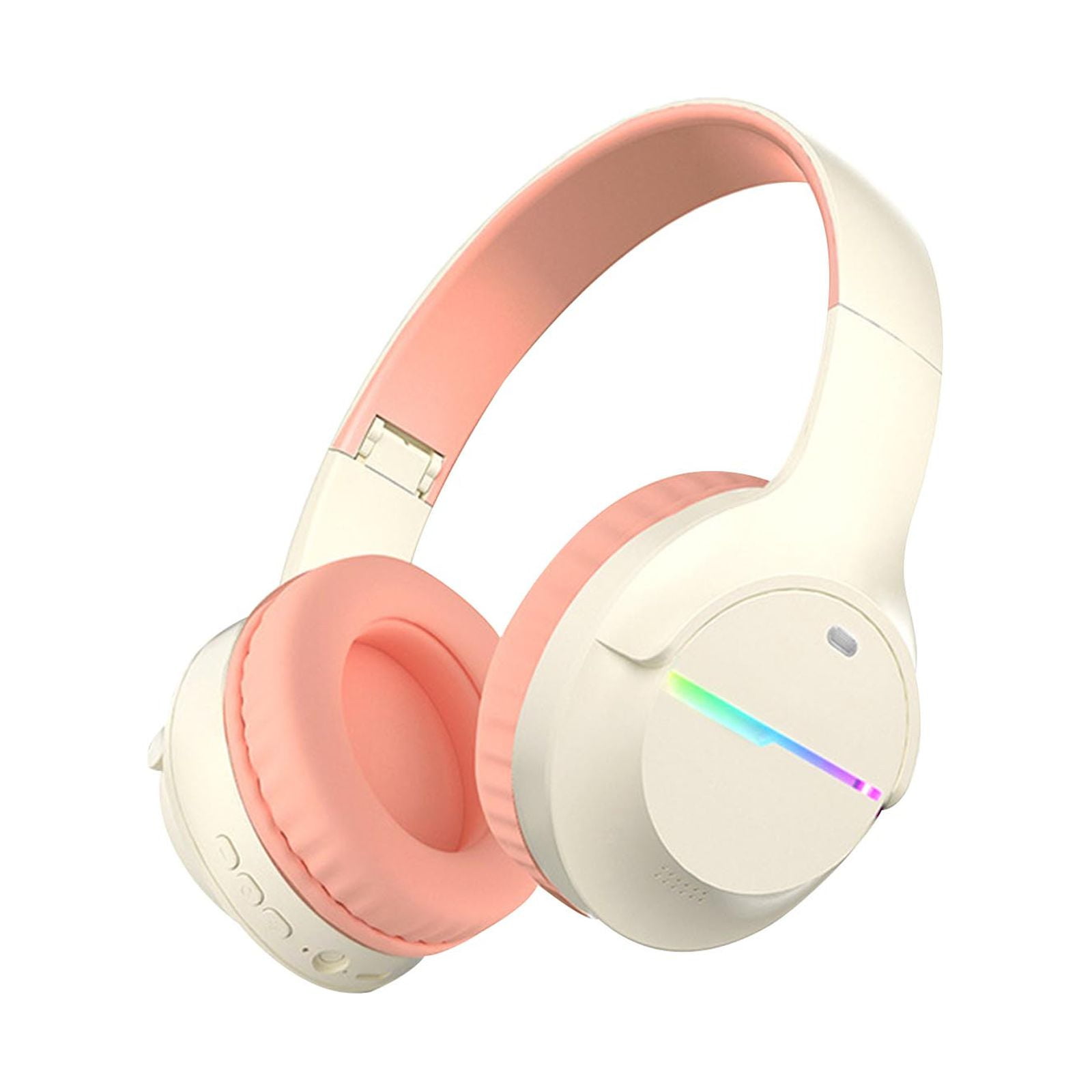 Bluetooth Headphones, New Headworn Wireless Earphones Bluetooth Factory Stereo Intelligent Noise Reduction Long Range Sports Earphones, Headphones Bluetooth Over Ear(Orange)