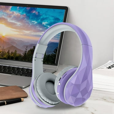 Bluetooth Headphones Over-Ear, Foldable Wireless and Wired Stereo Headset, FM for Cell Phone,PC,Soft Earmuffs &Light Weight for Prolonged Wearing