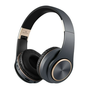 Bluetooth Headphones Over Ear, Wireless Headphones with Microphone,Foldable Lightweight Headset with Deep Bass,HiFi Stereo Sound for Travel Work Cellphone